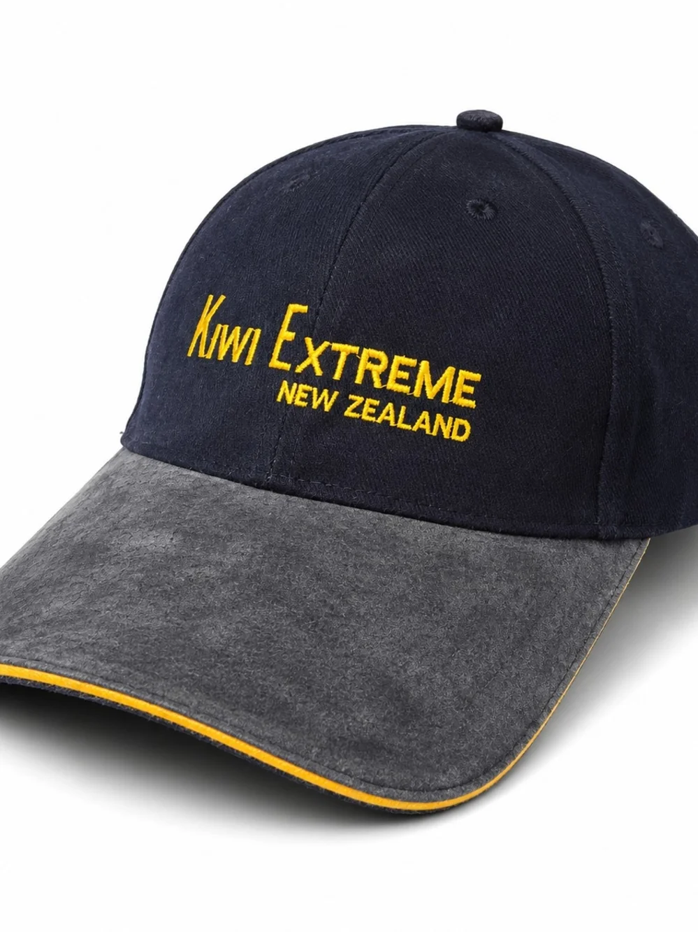 Kiwi Extreme New Zealand Adjustable Suede Brim Hat